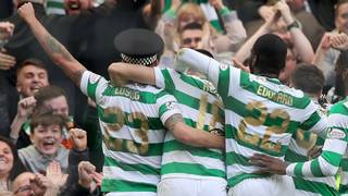 Celtic’s Mikael Lustig pinches policeman’s hat after win vs. Rangers Celtic’s Mikael Lustig pinches policeman’s hat after win vs. Rangers