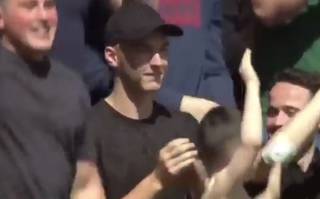 Video: Kieran Tierney Watches Celtic Play From Inside Away Support Video: Kieran Tierney Watches Celtic Play From Inside Away Support