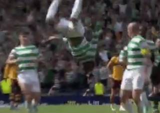 Video: Olivier Ntcham Produces Impressive Somersault Celebration in Cup Final Video: Olivier Ntcham Produces Impressive Somersault Celebration in Cup Final