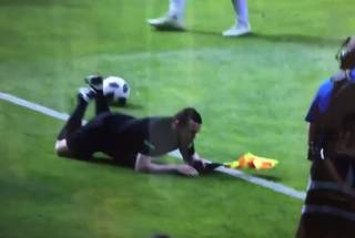 Video: Tory MP Douglas Ross Falls Running Line in Scottish Cup Final Video: Tory MP Douglas Ross Falls Running Line in Scottish Cup Final