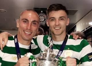 Kieran Tierney Pays Tribute to ‘Legend’ Scott Brown After Cup Win Kieran Tierney Pays Tribute to ‘Legend’ Scott Brown After Cup Win