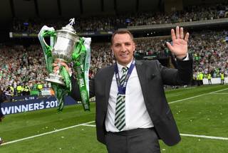 Brendan Rodgers targets three-peat as Celtic make history Brendan Rodgers targets three-peat as Celtic make history
