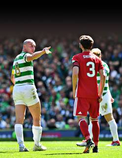 Aberdeen captain Graeme Shinnie hits back at Celtic rival Scott Brown – I’m not a dirty player, I’ve never had a red card Aberdeen captain Graeme Shinnie hits back at Celtic rival Scott Brown – I’m not a dirty player, I’ve never had a red card