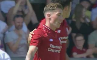 Video: Celtic and Rangers Target Harry Wilson Scores Lovely Goals in Liverpool Friendly
