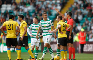 Early red card can’t derail Celtic’s progress as Dembele sets up Rosenberg clash Early red card can’t derail Celtic’s progress as Dembele sets up Rosenberg clash