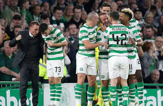 Griffiths reaches milestone as Celtic seal Europa League group stage spot in style