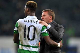 Moussa Dembele Leaves Celtic Training After Chat With Brendan Rodgers Moussa Dembele Leaves Celtic Training After Chat With Brendan Rodgers