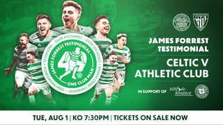 Celebrating a Celtic Legend: The James Forrest Testimonial Match