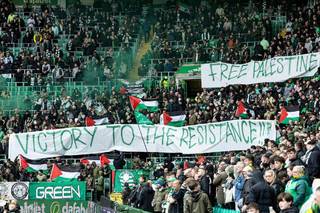 Green Brigade hit back at Celtic ‘hypocrisy’ and urge fans to take pro-Palestine stance in Champions League tie