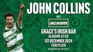 Join JOHN COLLINS with A Celtic State of Mind and be in with a chance of winning a signed 1994 Adidas Predator football boot