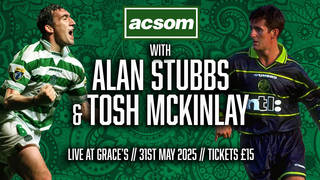 Join Alan Stubbs & Tosh McKinlay with A Celtic State of Mind and be in with a chance of winning a Celtic jersey signed by Hoops legends