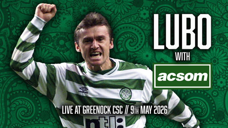 Join LUBO MORAVCIK with A Celtic State of Mind and be in with a chance of winning a Celtic jersey signed by Lubo