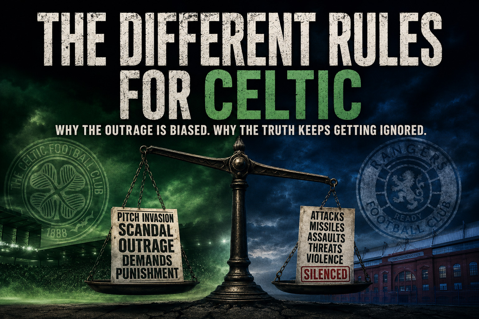 The different rules for Celtic: why some stories become national scandals and others quietly disappear