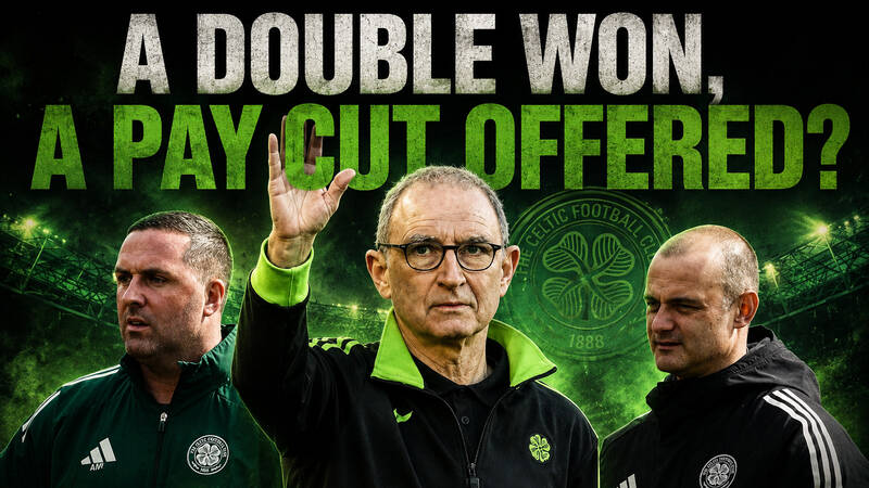A double won, a pay cut offered? Celtic supporters deserve answers