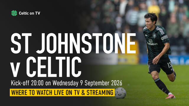 Where to watch Celtic v St Johnstone on TV – channel, kick-off time and preview