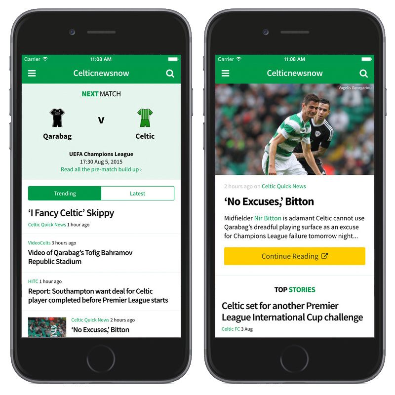 Help the Celticnewsnow app reach the top of the iOS charts!